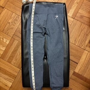 Gymshark blue with grey undertone leggings